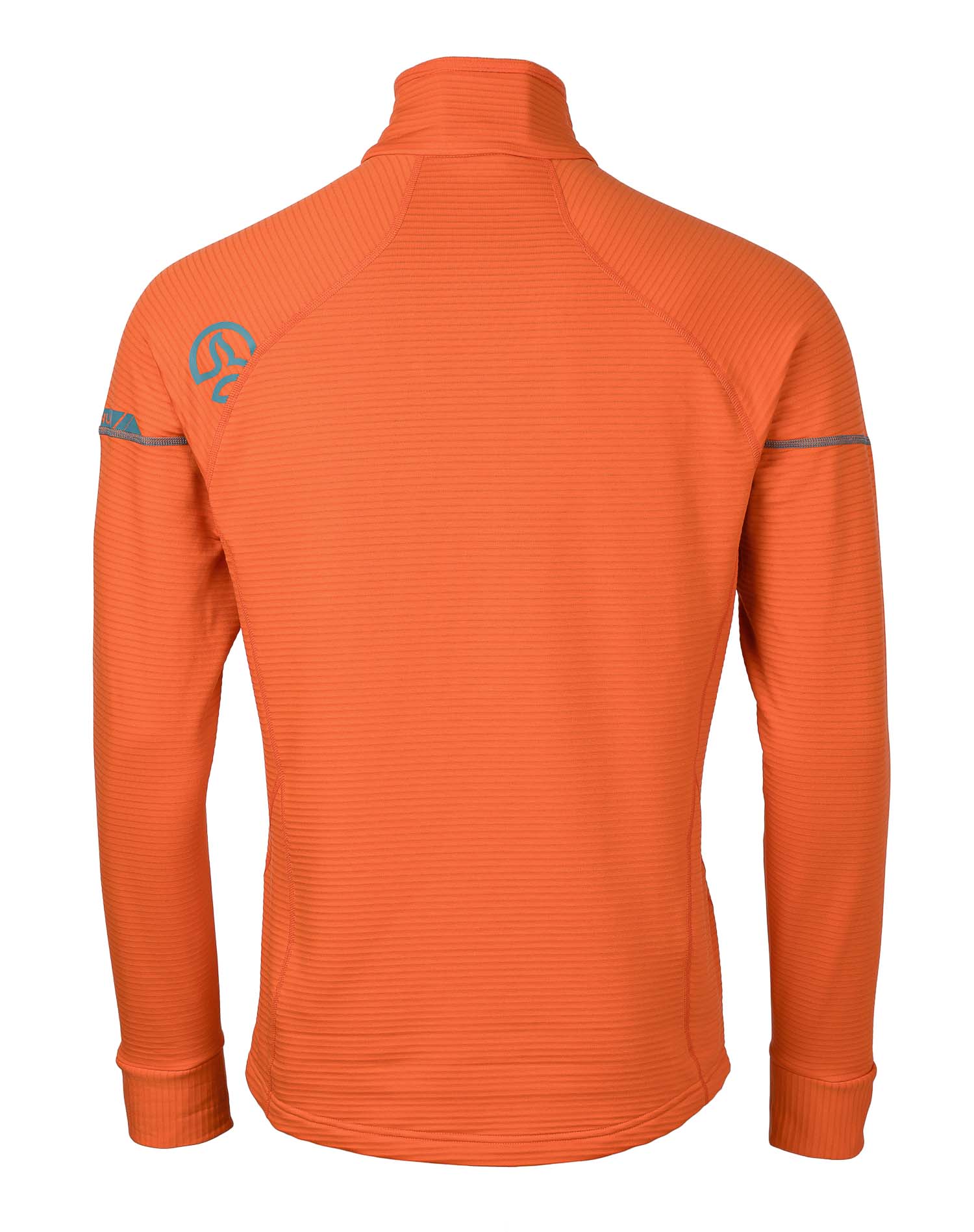 Camiseta de hombre Swift 1/2 Zip M Ternua - Naranja Naranja-2