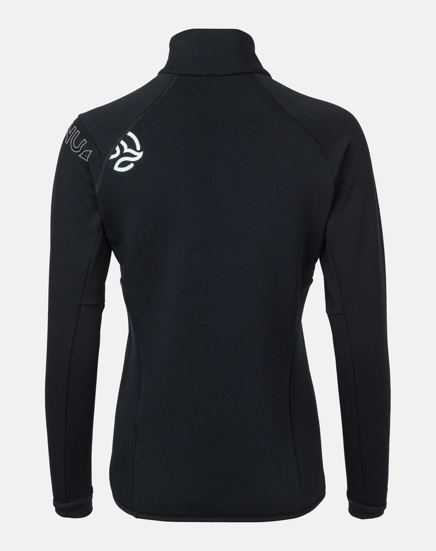 Camiseta de mujer Khamal 1/2 Zip W Ternua - Negro Negro-2