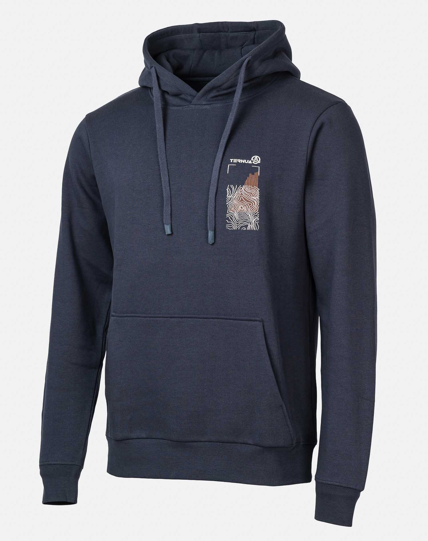Sudadera de hombre Port Choix Regenerative Hoody M Ternua - Negro Negro-1