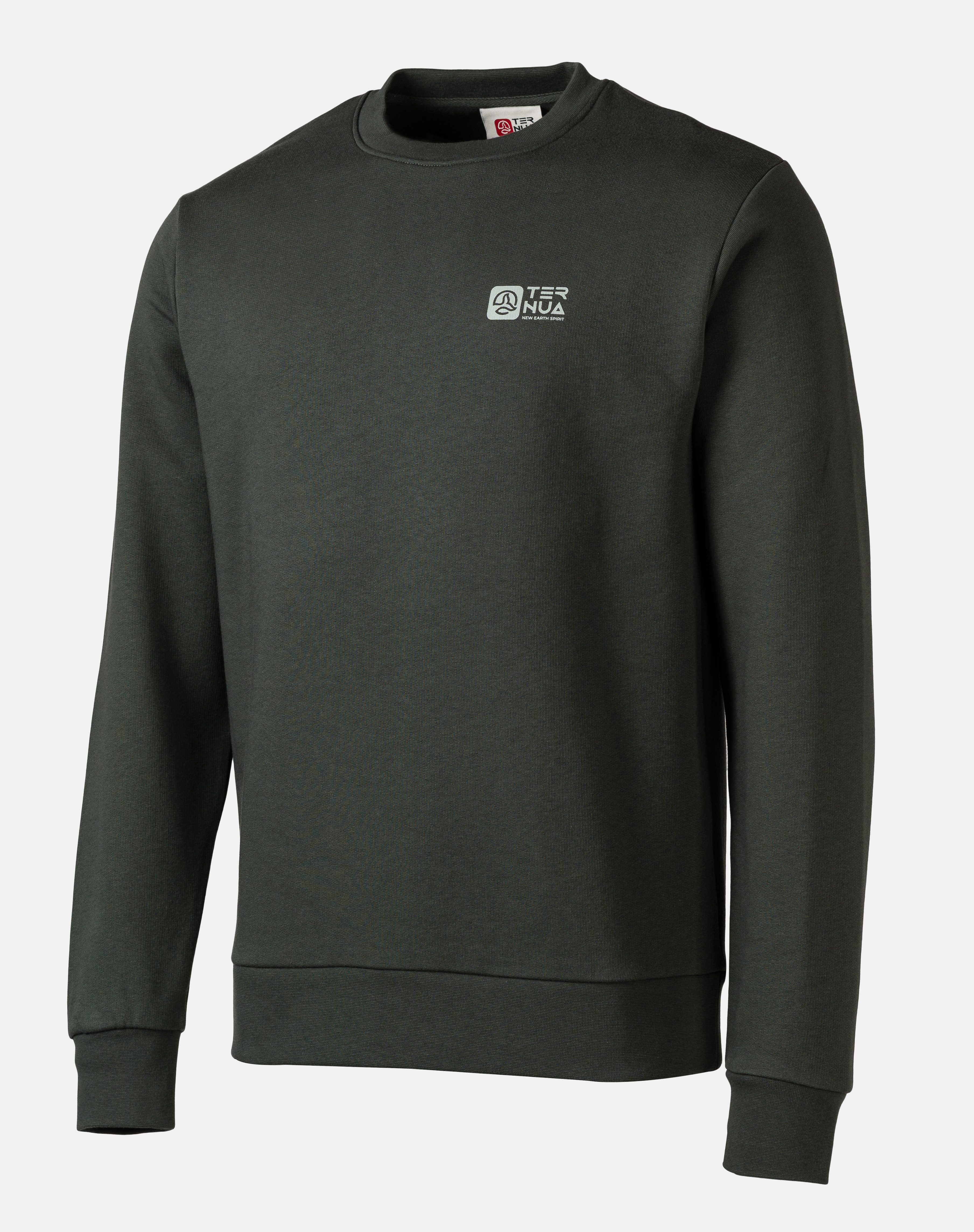 Sudadera de hombre Arvik Crew M Ternua - Marrón Marrón-1