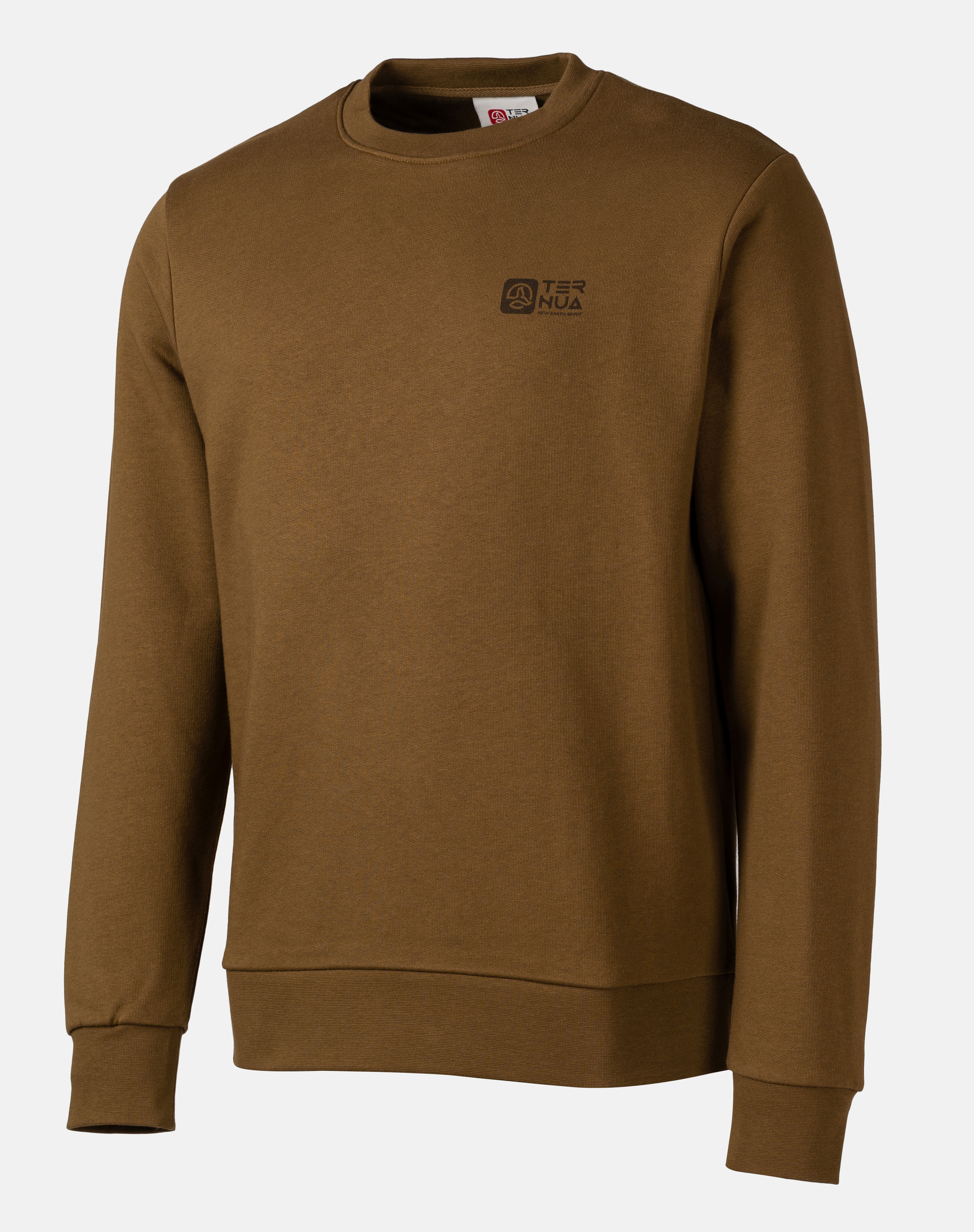 Sudadera de hombre Arvik Crew M Ternua - Marrón Marrón-1