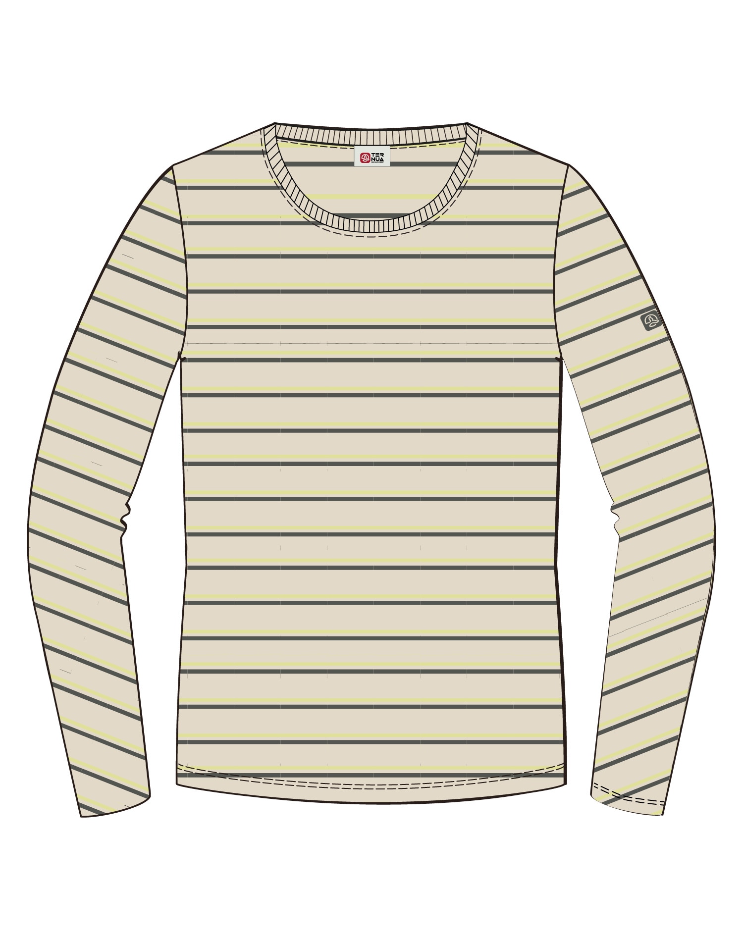 Camiseta de mujer Marinel T W Ternua - Blanco Blanco-1
