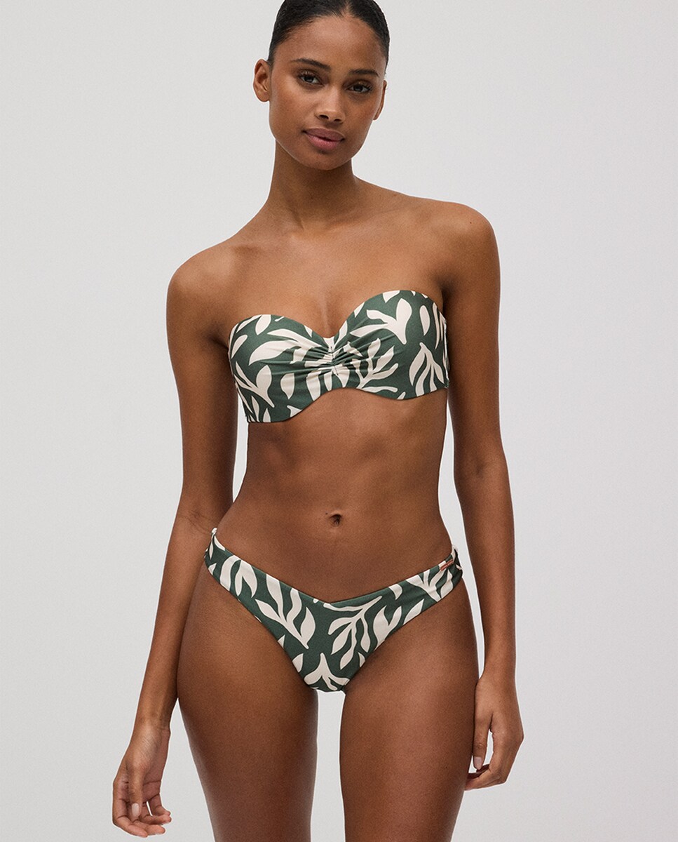 Swimwear Trajes De BaÃ±o De C&a Tiro Alto Bikinis Talles