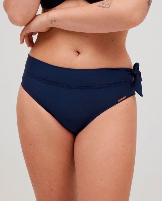 Imagen 0 de Braga de bikini midi detalle lazo marino