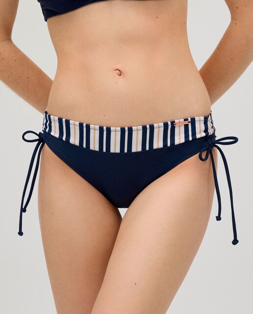 Imagen 0 de Braga de bikini midi reductora con contraste en la cintura