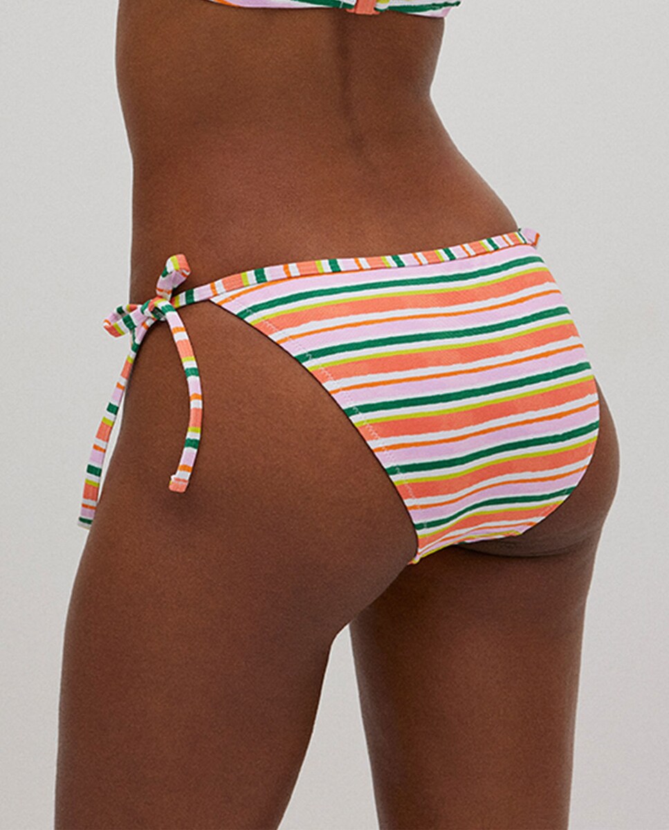 Slip Midi Micropiqué Slip Bikini Snellente Ysabel Mora - Verde