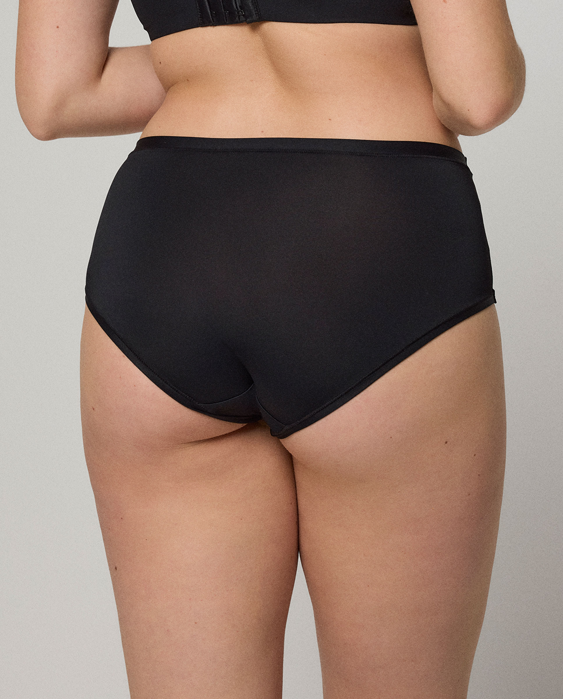 Pack 2 bragas altas básicas - Ysabel Mora - Negro Negro-2
