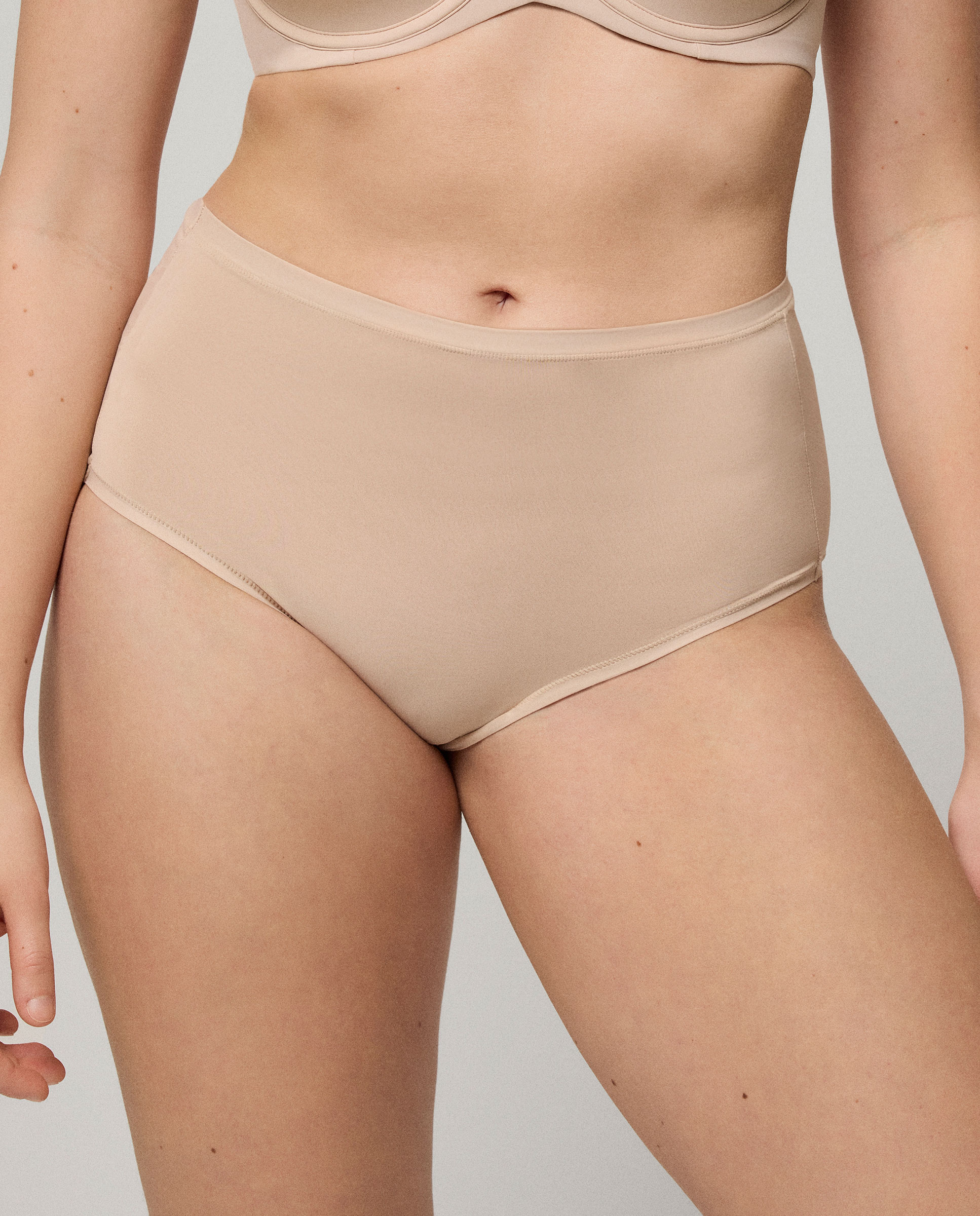 Pack 2 bragas altas básicas - Ysabel Mora - Nude Nude-1