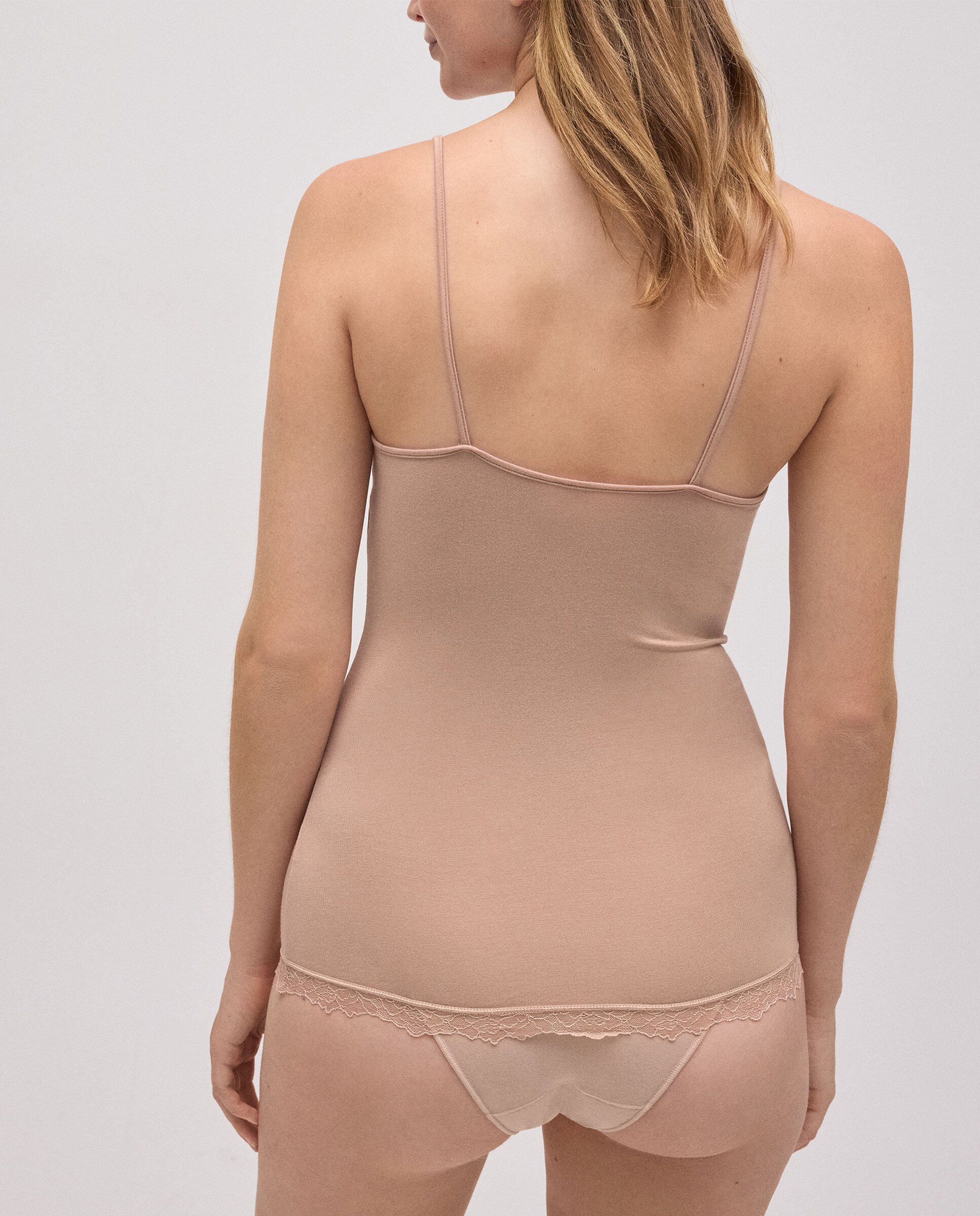Camiseta interior tirantes bambú - Ysabel Mora - Nude Nude-2
