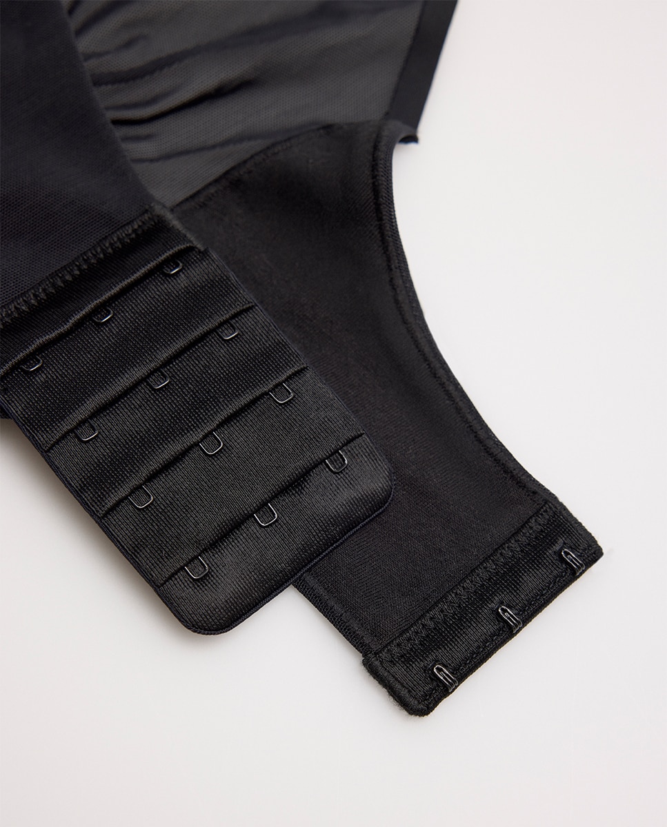 Body de control con acabados invisibles nomarks copas c y d - Ysabel Mora - Negro Negro-6