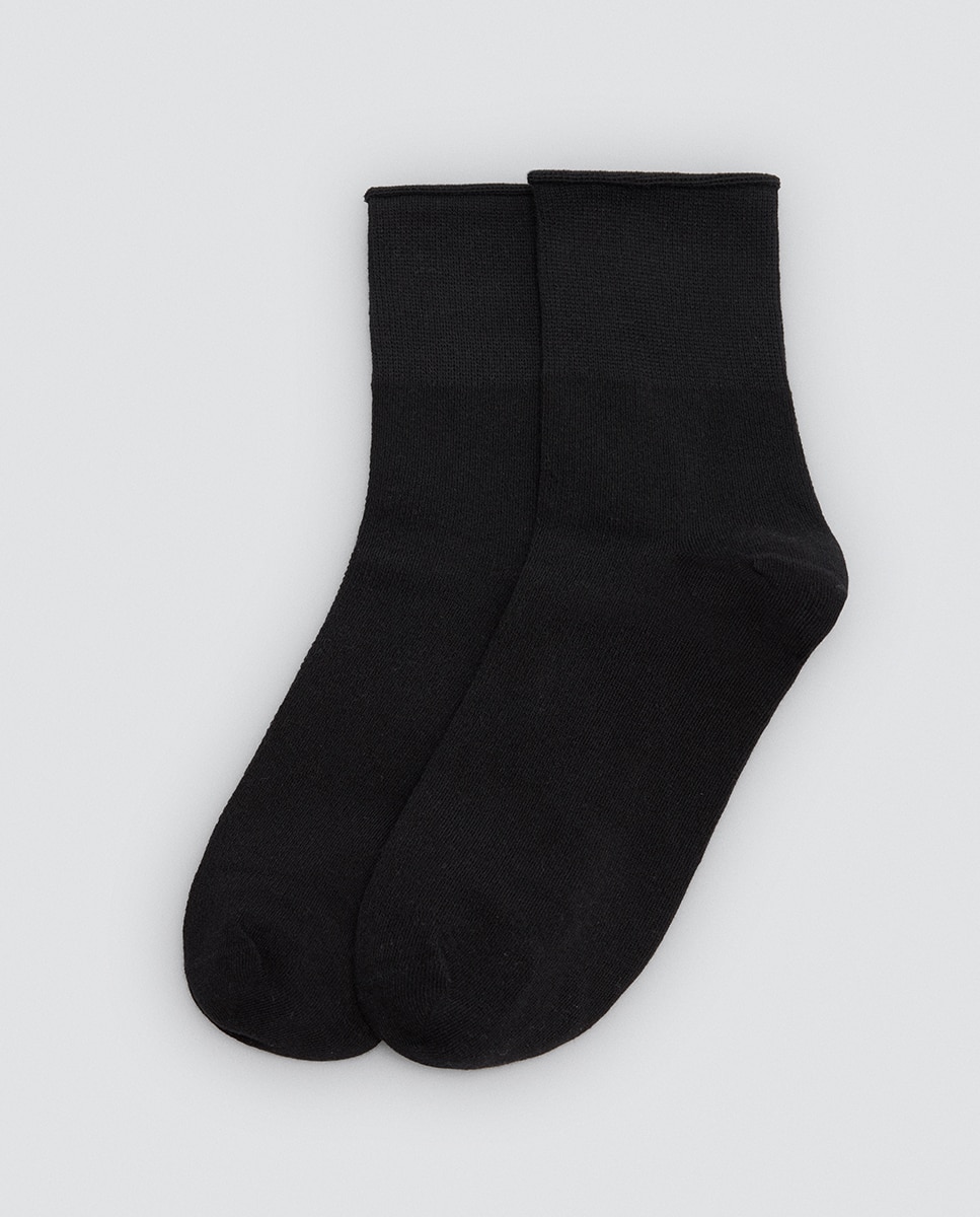 Pack de 3 calcetines transpirables básicos - Ysabel Mora - Negro Negro-1