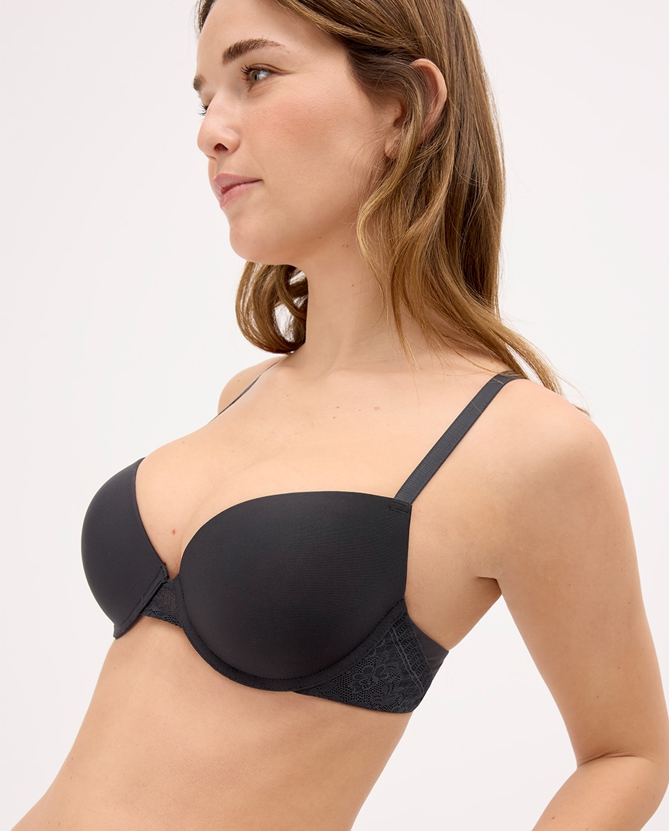 Sujetador push-up carina - Ysabel Mora - Negro Negro-3