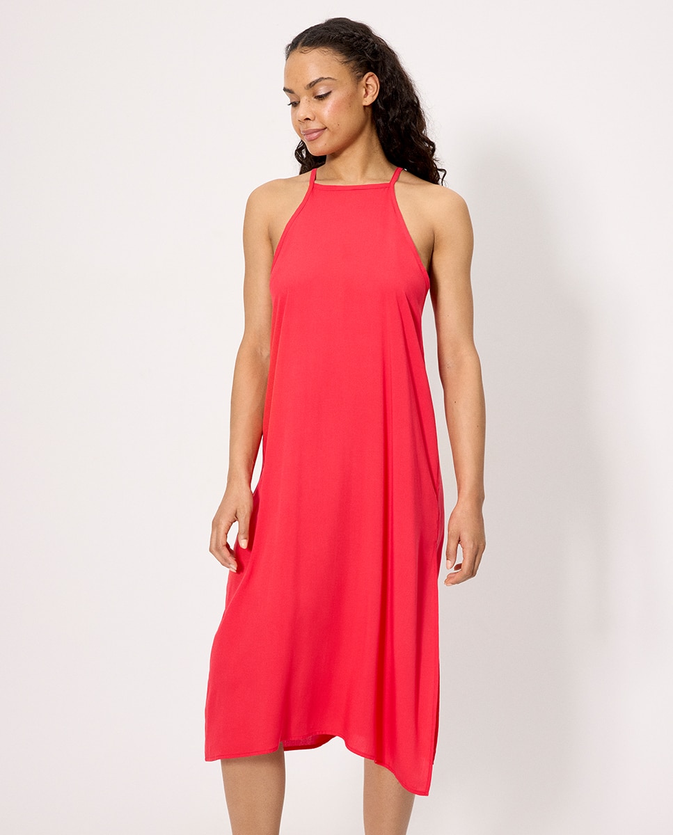 Ysabel Mora - Vestidos de playa largo tirantes regulables.