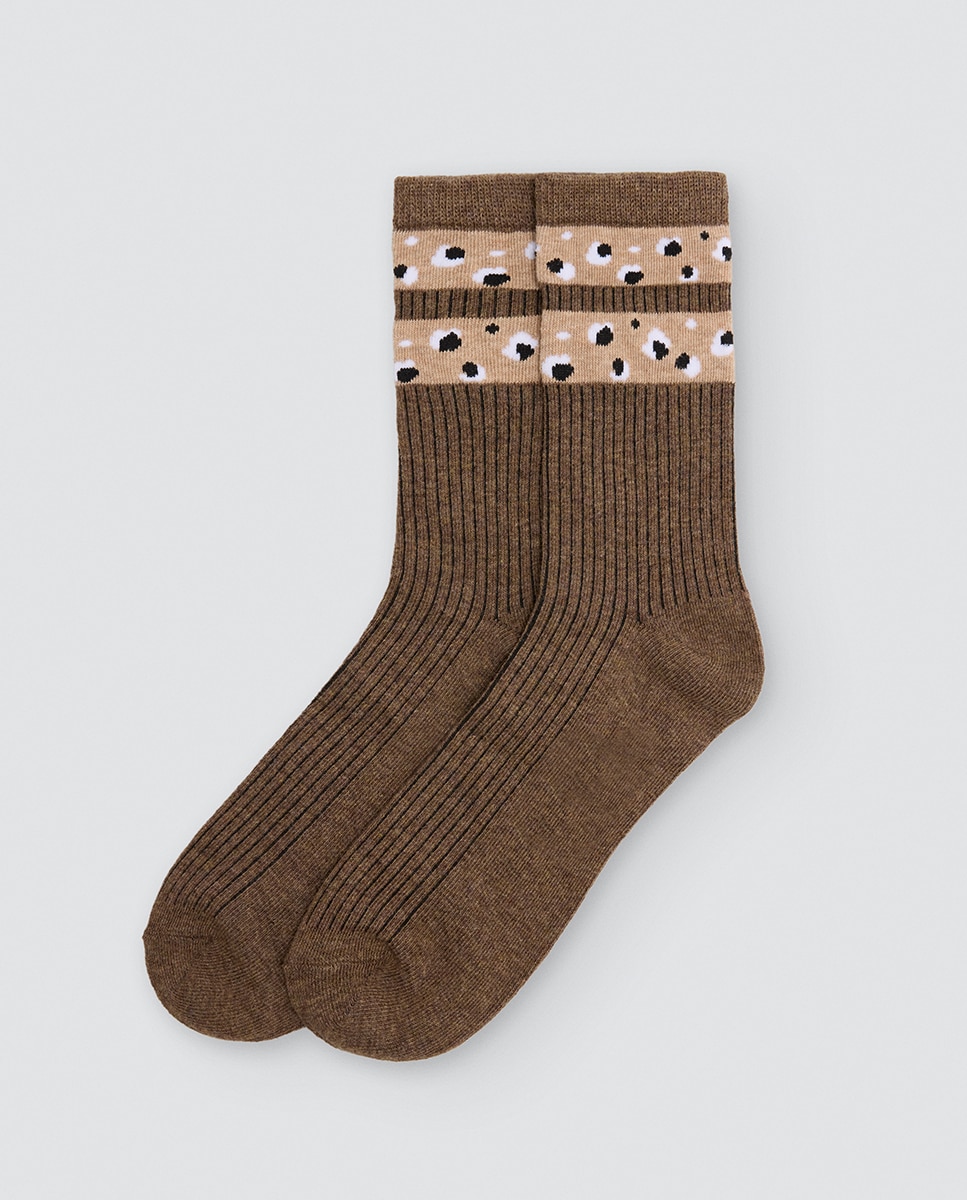 Imagen 4 de Pack de 3 calcetines mujer animal print - Ysabel Mora - Multicolor Multicolor
