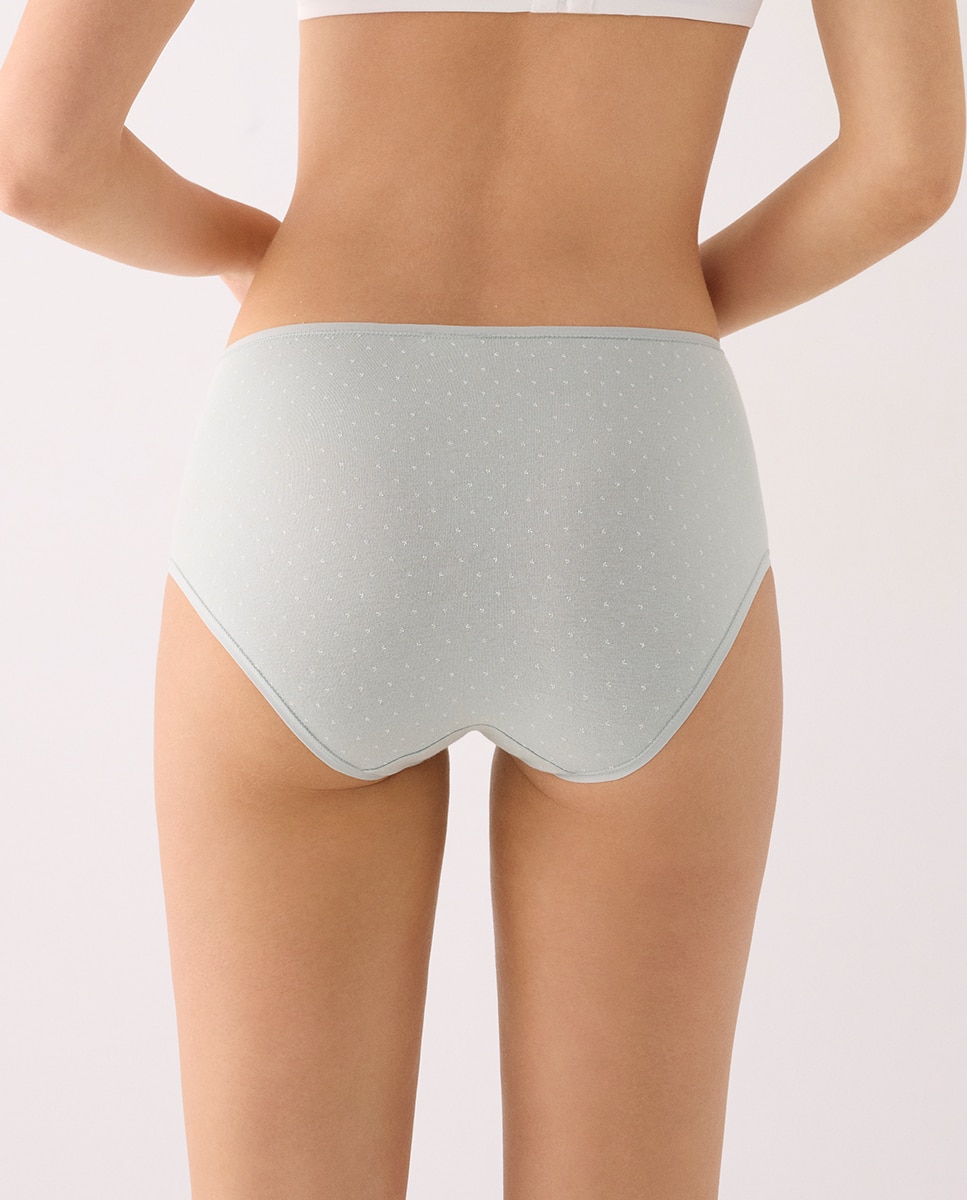 Pack de 2 bragas de algodón altas estampadas - Ysabel Mora - Multicolor Multicolor-5