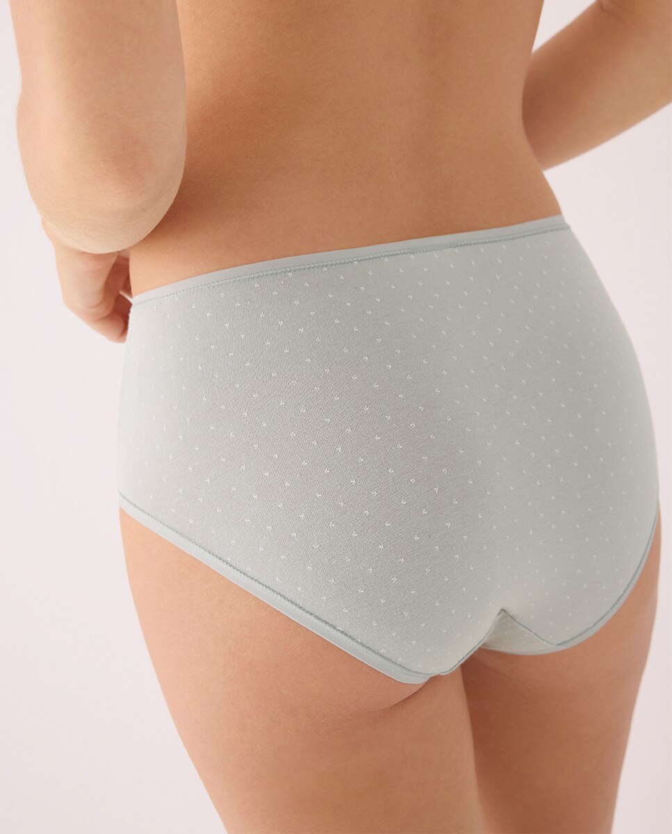 Pack de 2 bragas de algodón altas estampadas - Ysabel Mora - Multicolor Multicolor-8