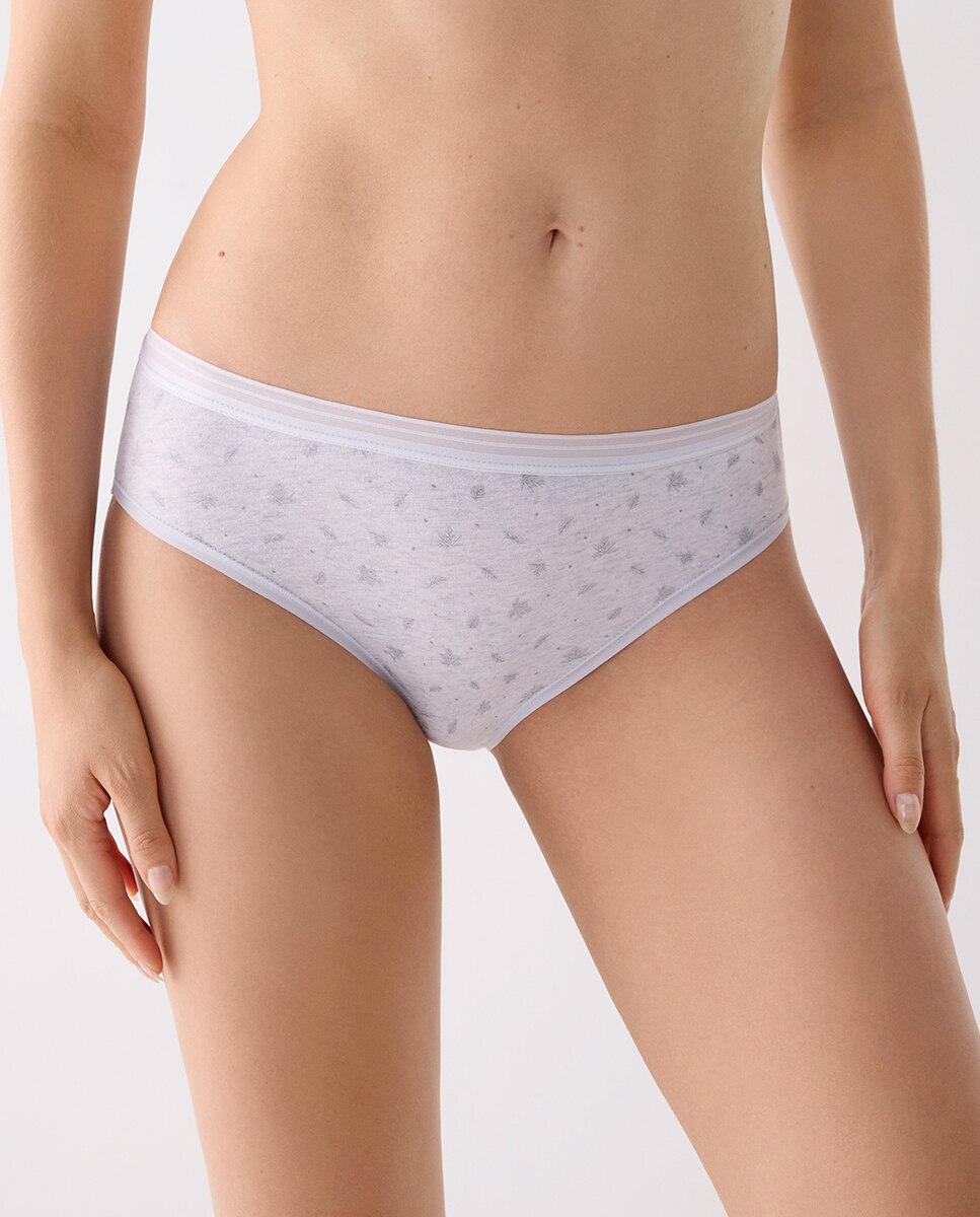 Pack de 2 bragas midi algodón estampadas - Ysabel Mora - Multicolor Multicolor-2