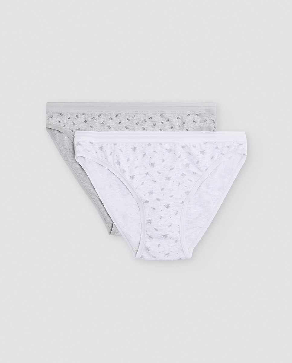 Pack de 2 bragas mini algodón estampadas - Ysabel Mora - Multicolor Multicolor-1