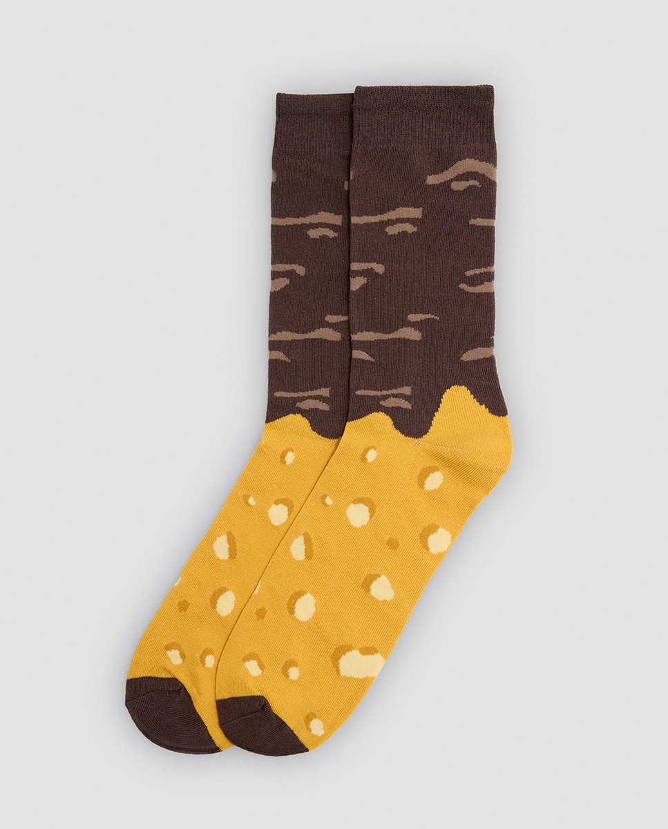 Pack regalo calcetines hamburguesa - Ysabel Mora - Multicolor Multicolor-7