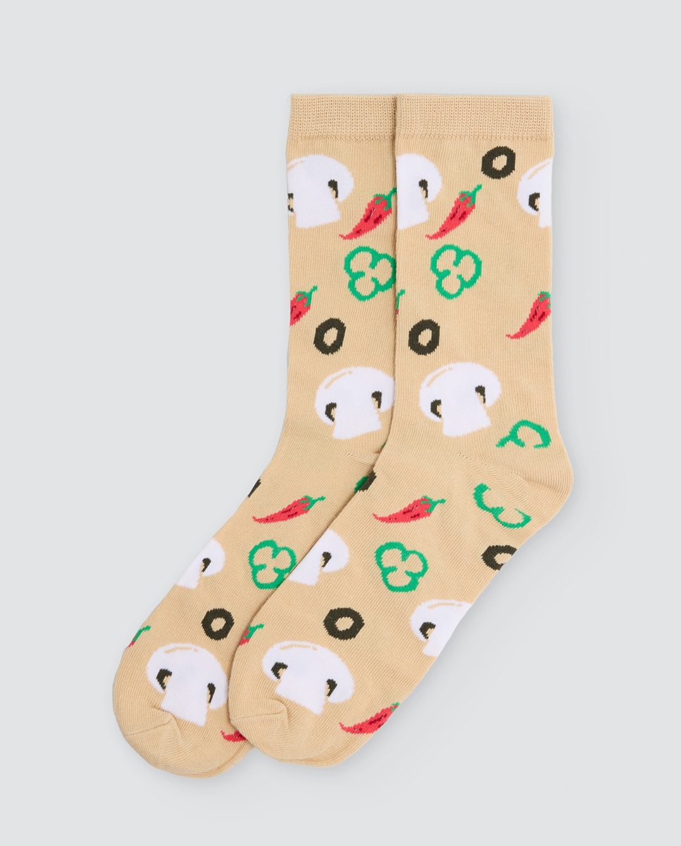 Pack regalo calcetines pizza - Ysabel Mora - Multicolor Multicolor-4