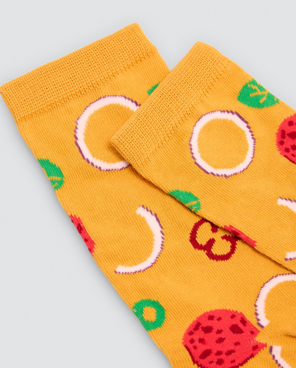 Pack regalo calcetines pizza - Ysabel Mora - Multicolor Multicolor-8