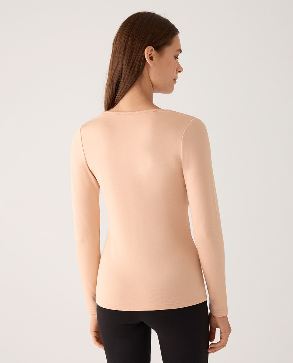 Camiseta térmica manga larga - Ysabel Mora - Nude Nude-2