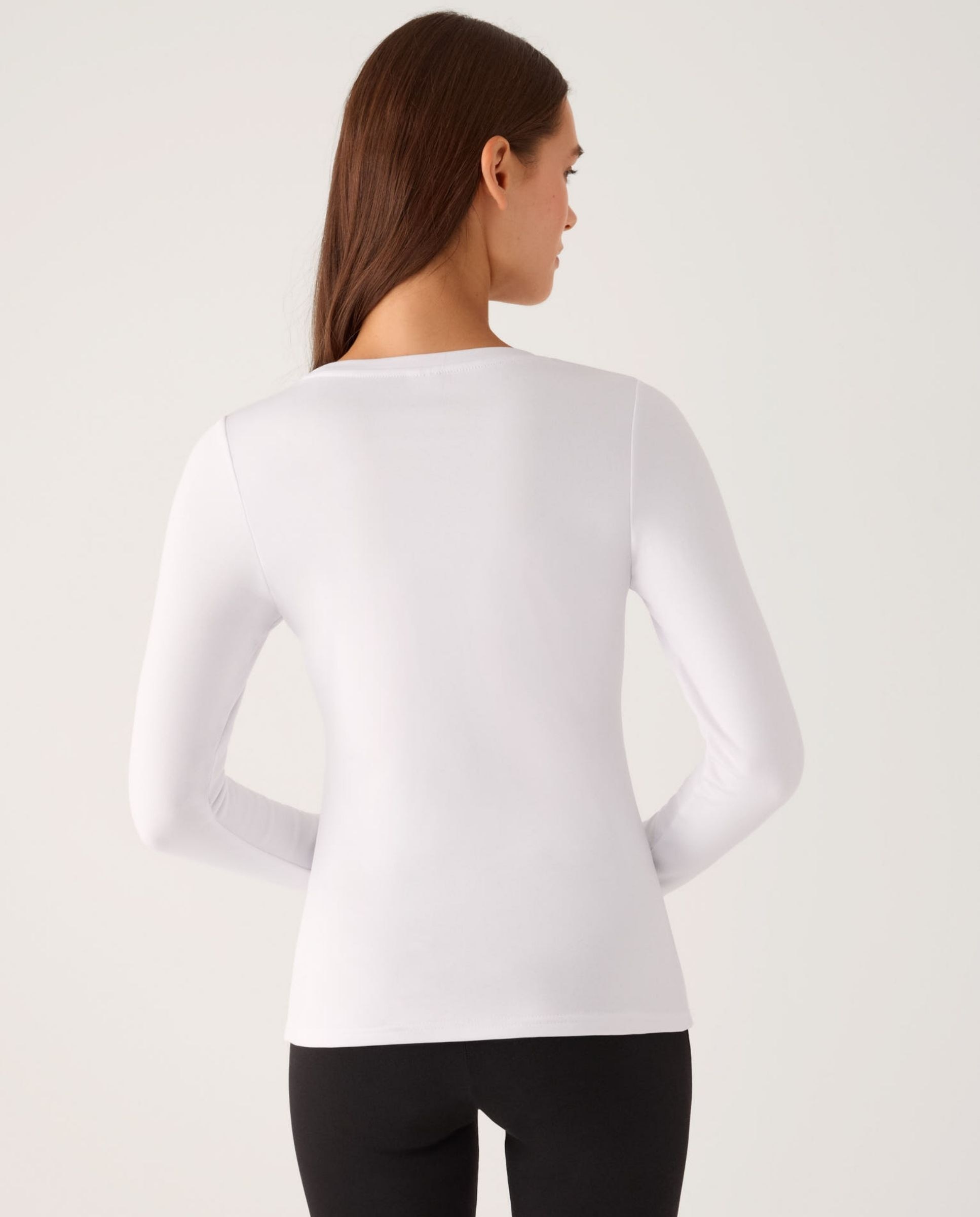 Camiseta térmica manga larga - Ysabel Mora - Blanco Blanco-2