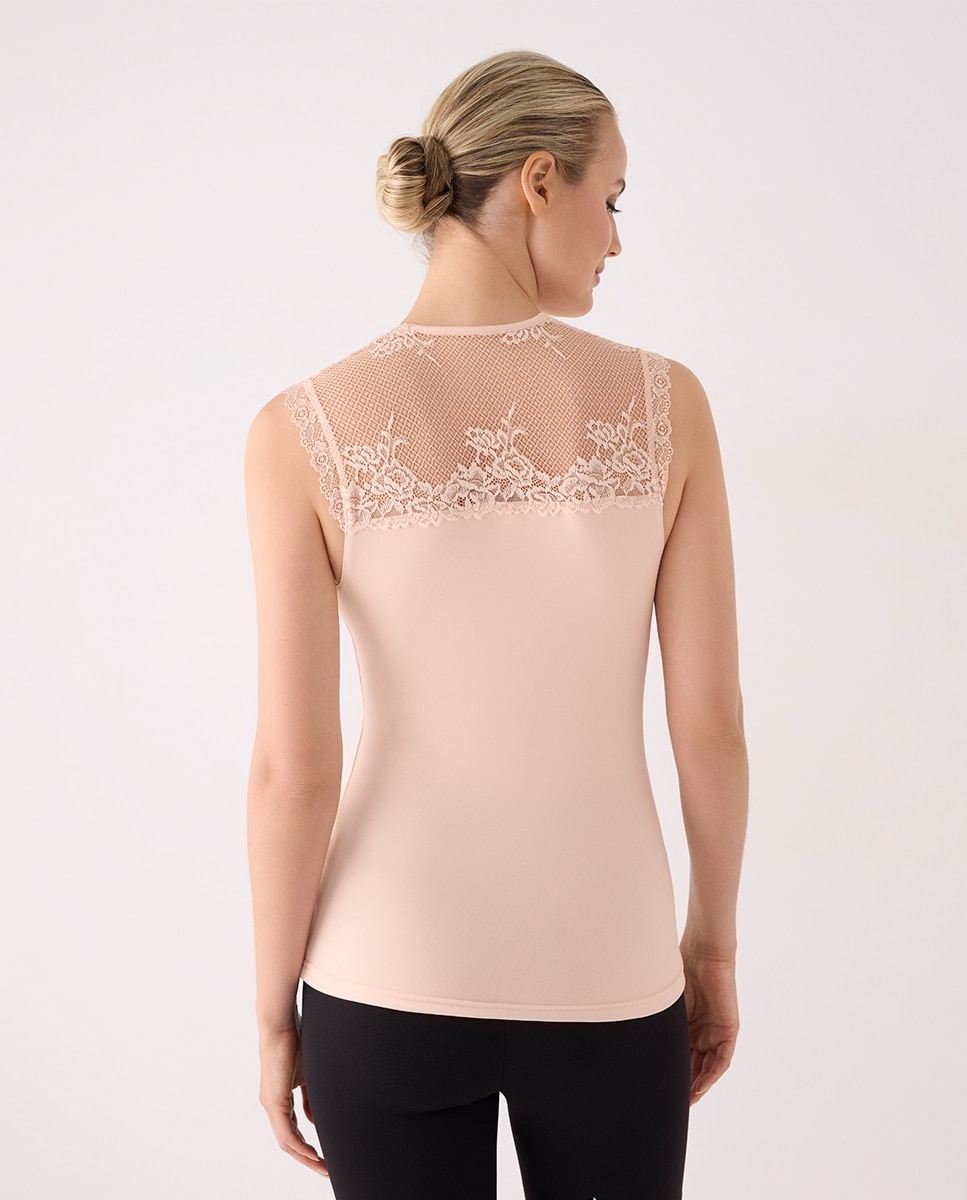 Camiseta térmica sin mangas - Ysabel Mora - Rosa claro Rosa claro-2