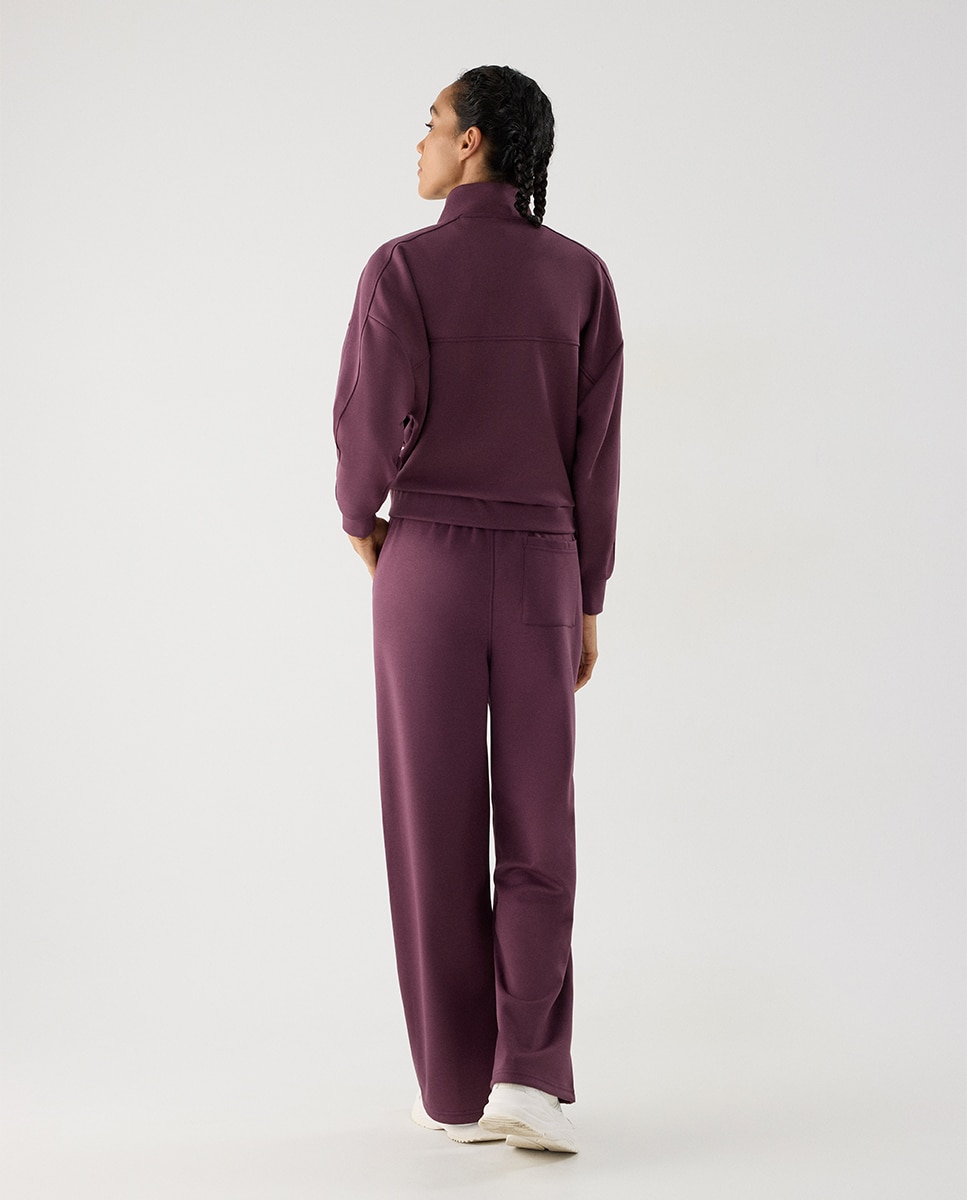 Chaqueta deportiva bomber con bolsillos - Ysabel Mora - Morado Morado-5