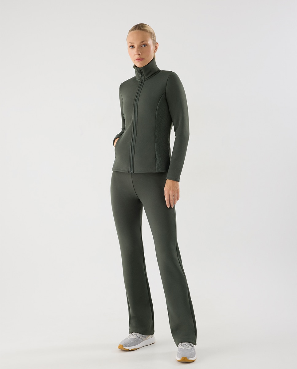 Ultra térmico chaqueta deportiva forro polar - Ysabel Mora - Verde Oliva Verde Oliva-5