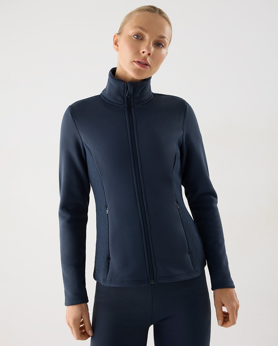 Ultra térmico chaqueta deportiva forro polar - Ysabel Mora - Azul marino Azul marino-1