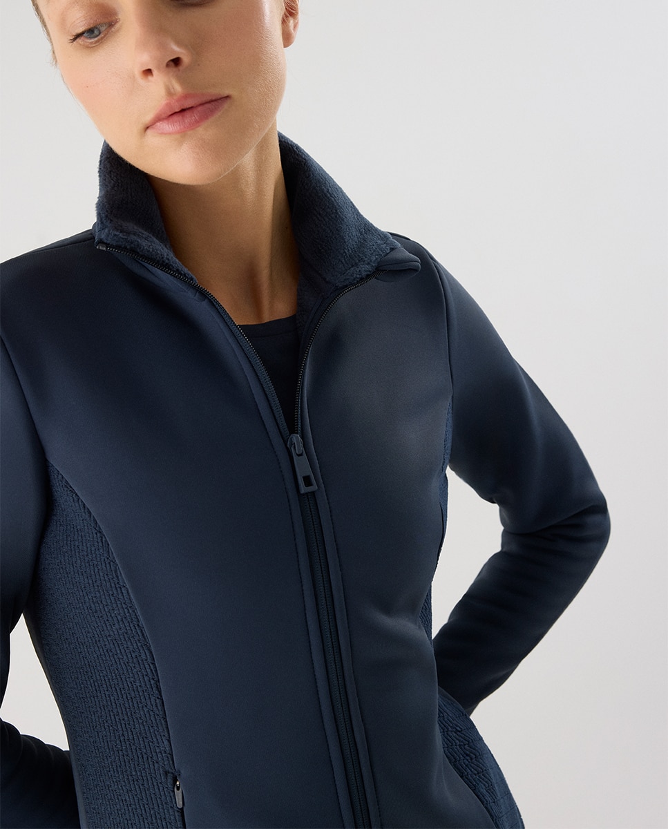 Ultra térmico chaqueta deportiva forro polar - Ysabel Mora - Azul marino Azul marino-3