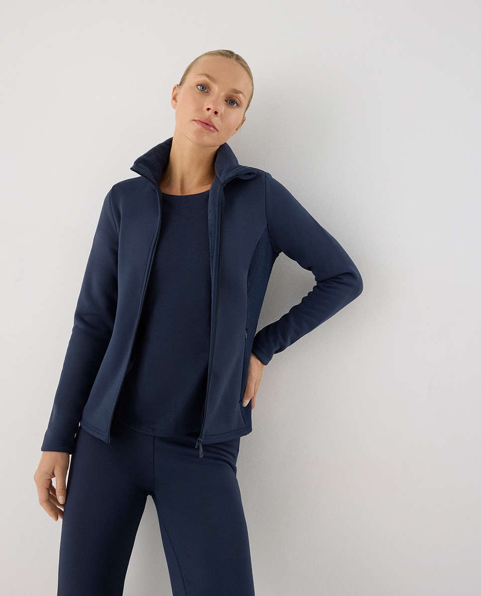 Ultra térmico chaqueta deportiva forro polar - Ysabel Mora - Azul marino Azul marino-8