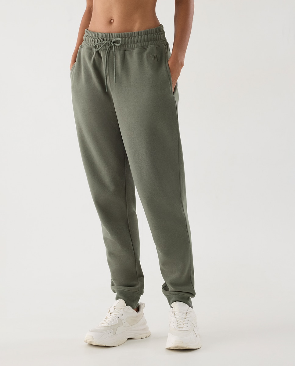 Legging deportivo jogger con cintura ajustable - Ysabel Mora - Verde Verde-1