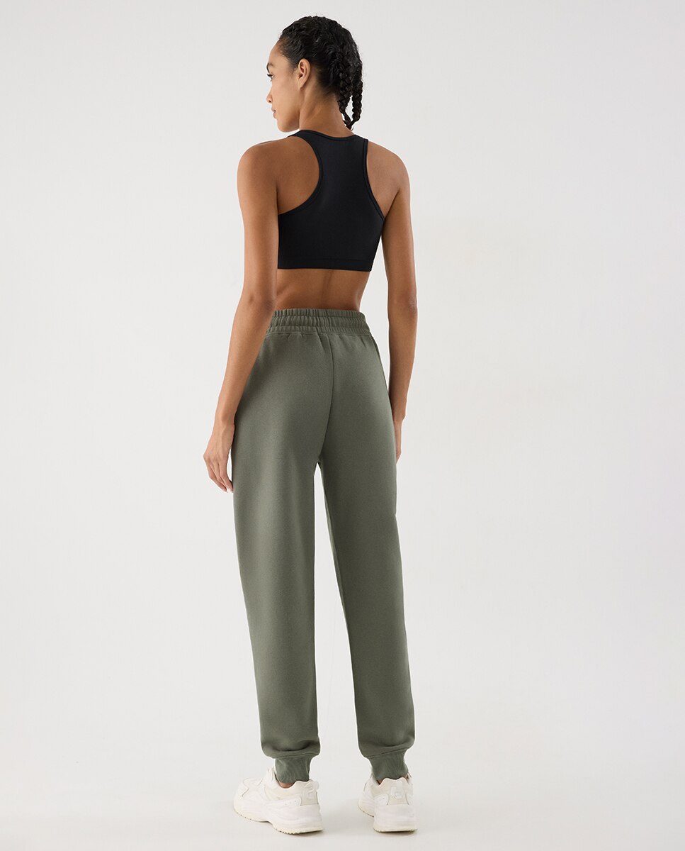 Legging deportivo jogger con cintura ajustable - Ysabel Mora - Verde Verde-2