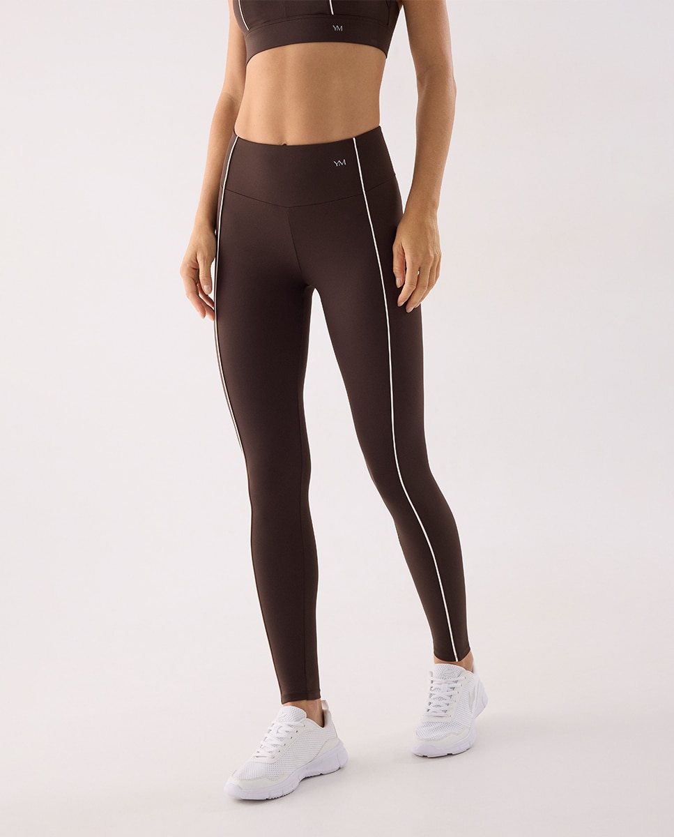 Imagen 1 de Leggings deportivos largos efecto push-up - Ysabel Mora - Marrón chocolate Marrón chocolate