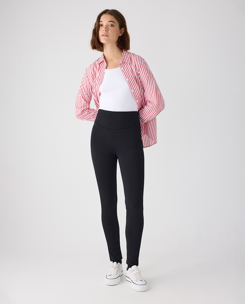 Imagen 0 de Ultra térmico leggings afelpados Negro