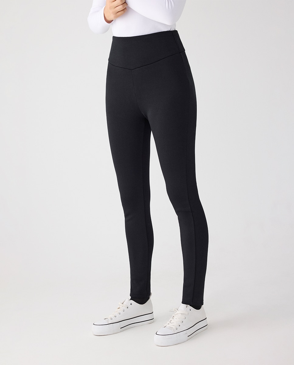 Ultra térmico leggings afelpados - Ysabel Mora - Negro Negro-4