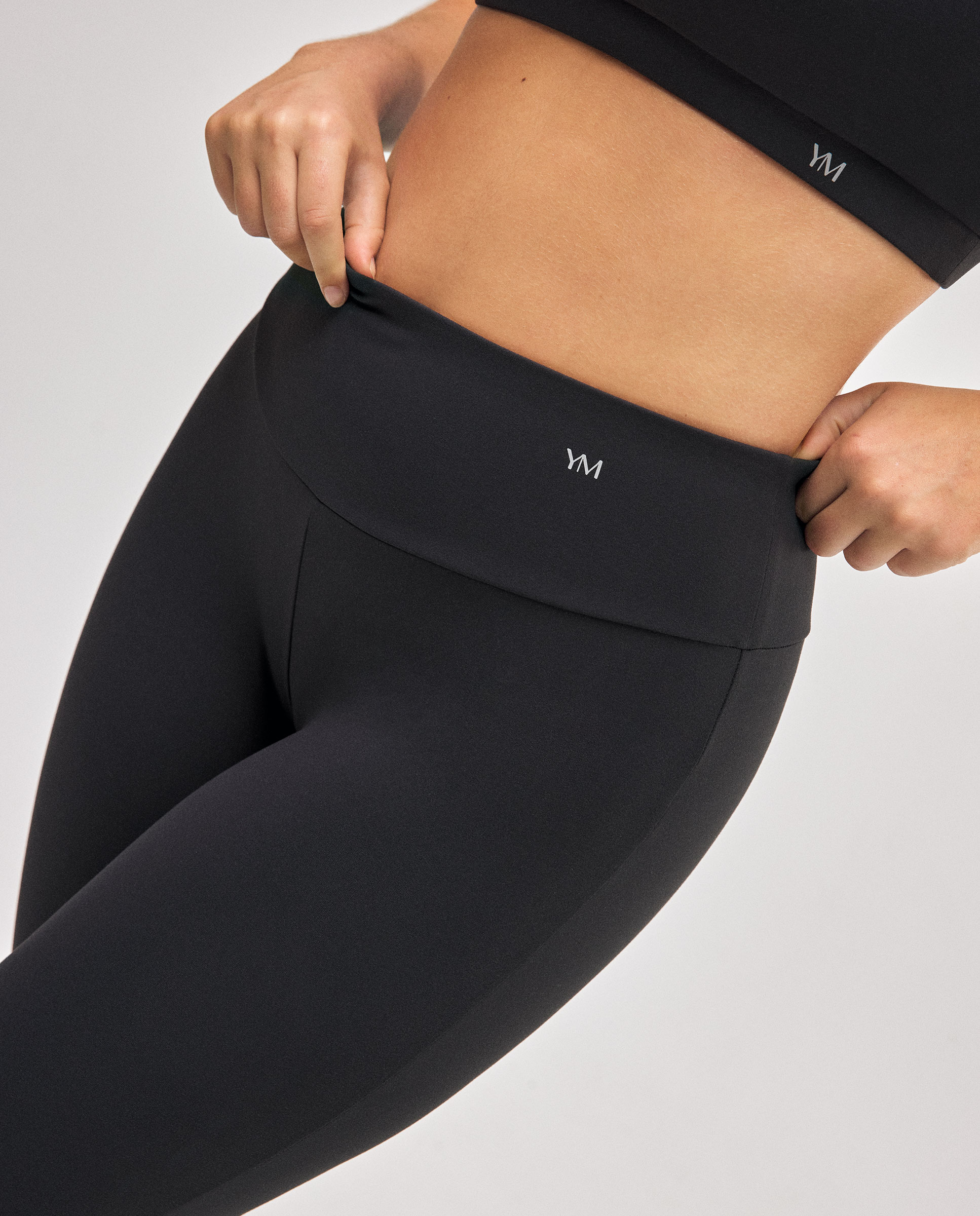 Pantalones térmicos efecto piel acampanados push-up - Ysabel Mora - Negro Negro-7