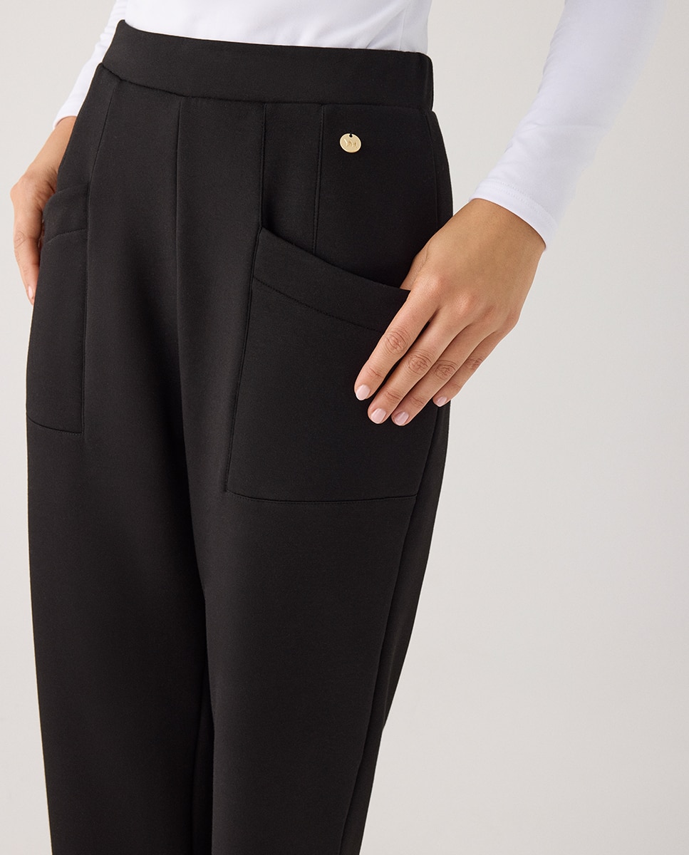 Pantalón - Ysabel Mora - Negro Negro-3