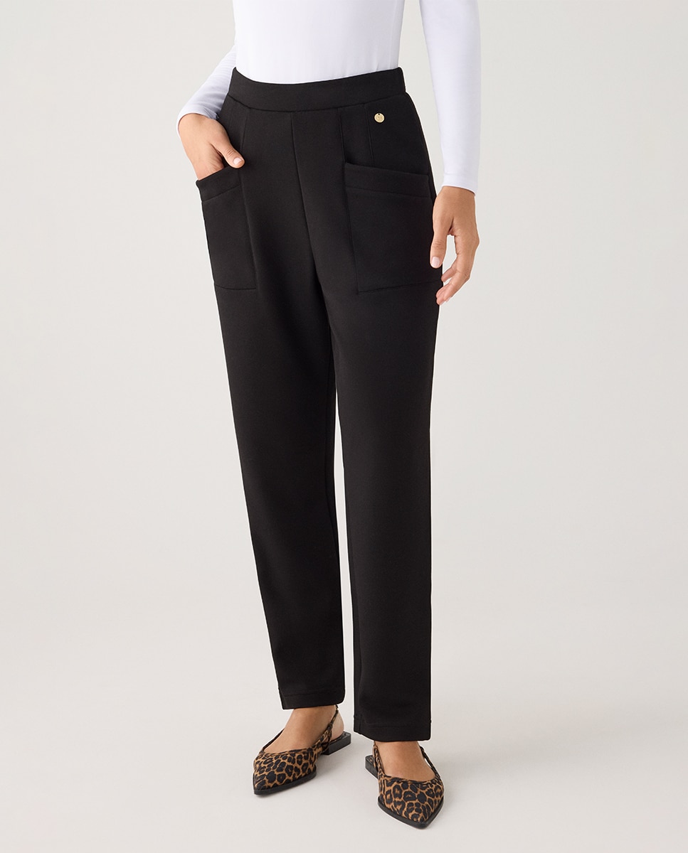 Pantalón - Ysabel Mora - Negro Negro-4