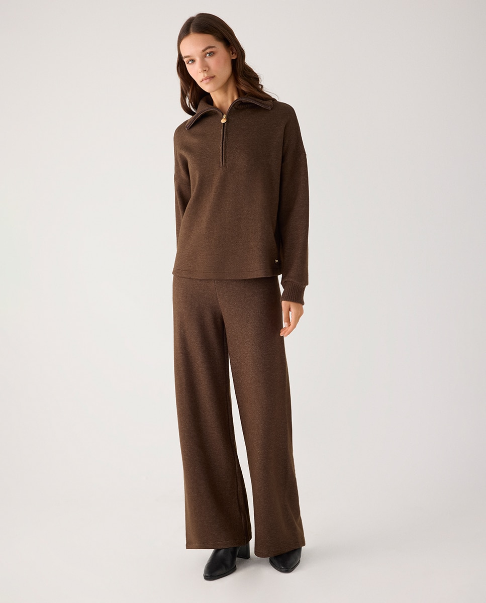 Pantalón - Ysabel Mora - Marrón chocolate Marrón chocolate-2