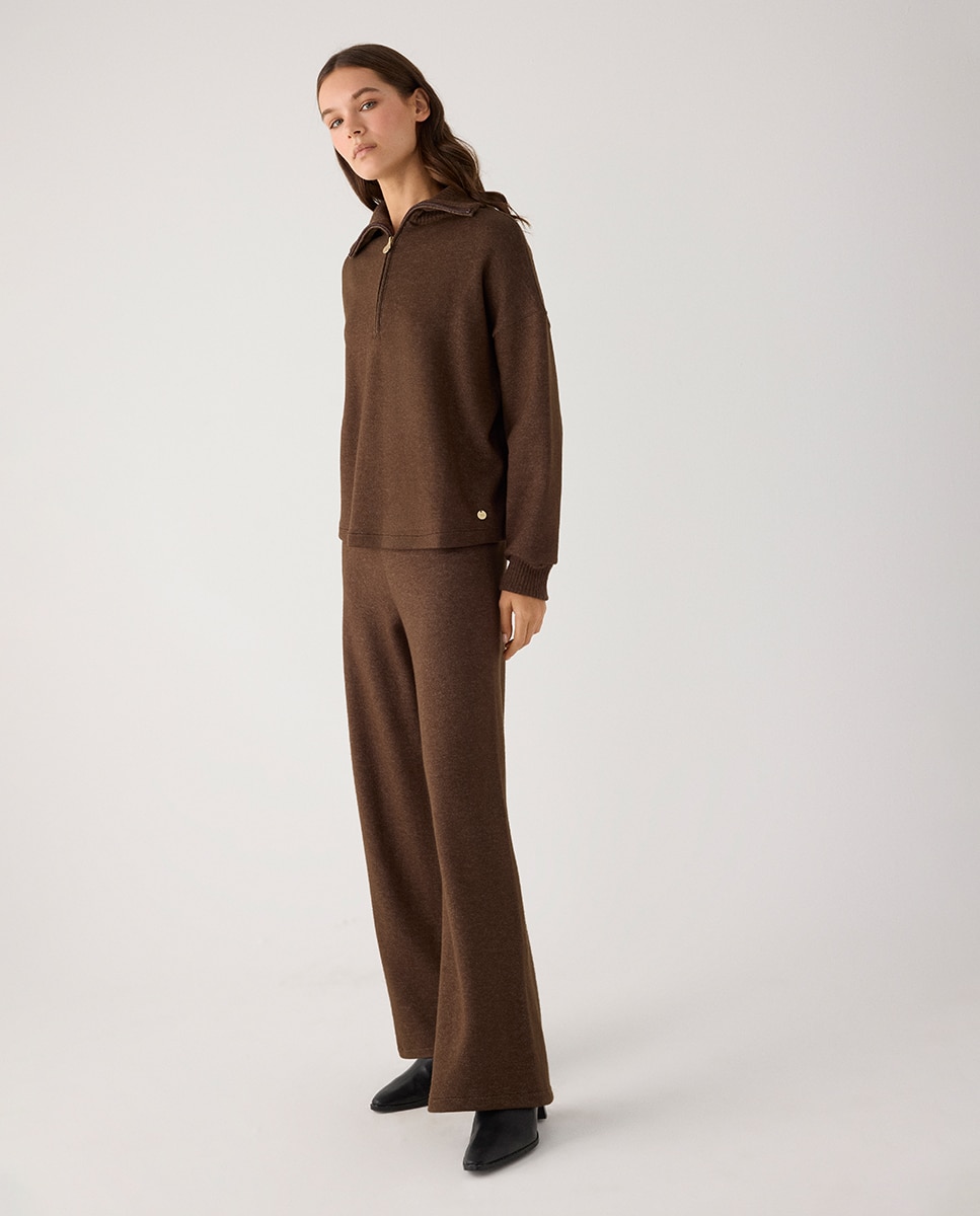 Pantalón - Ysabel Mora - Marrón chocolate Marrón chocolate-5