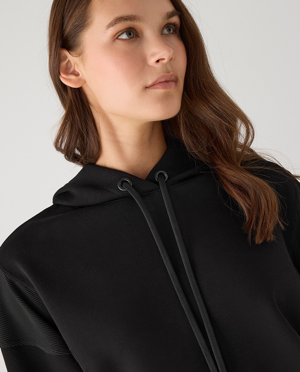 Sudadera - Ysabel Mora - Negro Negro-3