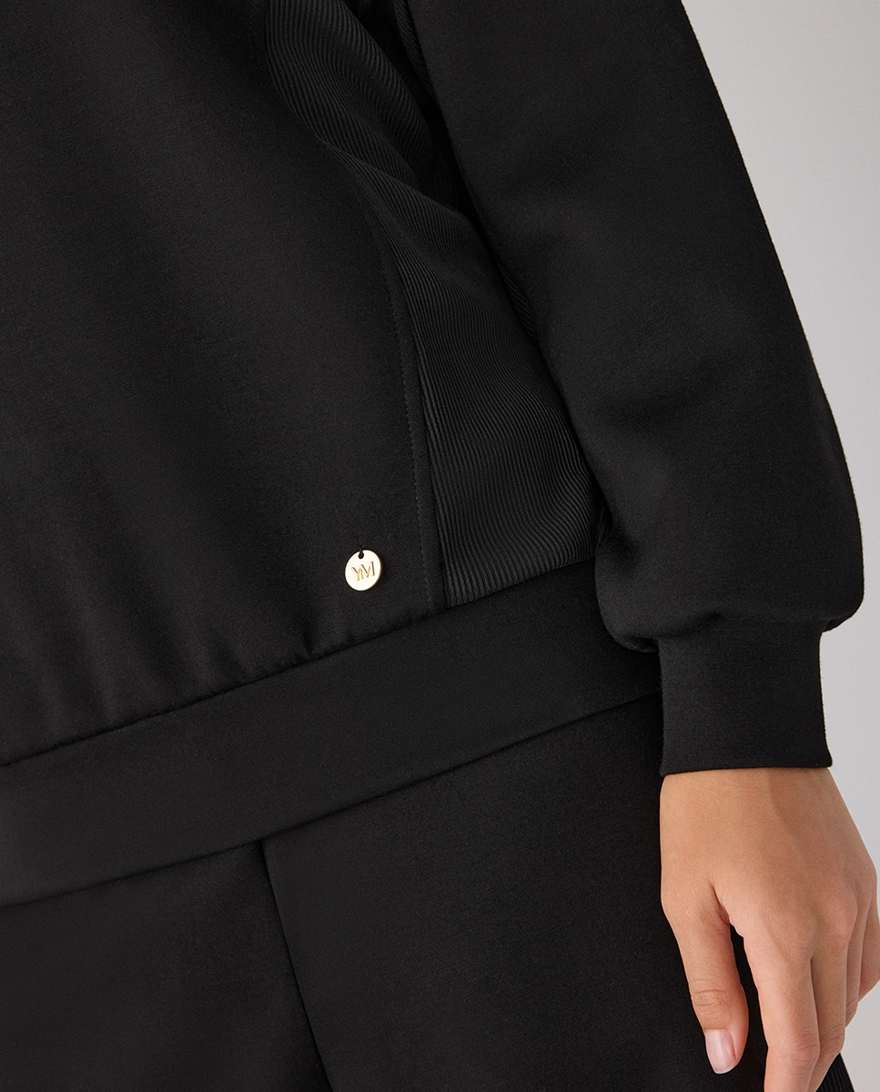 Sudadera - Ysabel Mora - Negro Negro-5