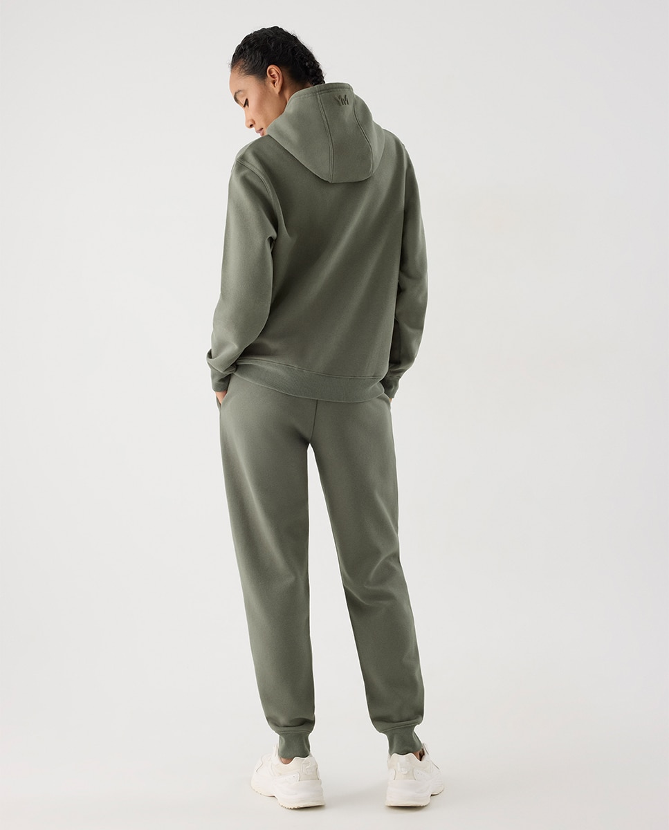 Sudadera deportiva afelpada con capucha - Ysabel Mora - Verde Verde-6