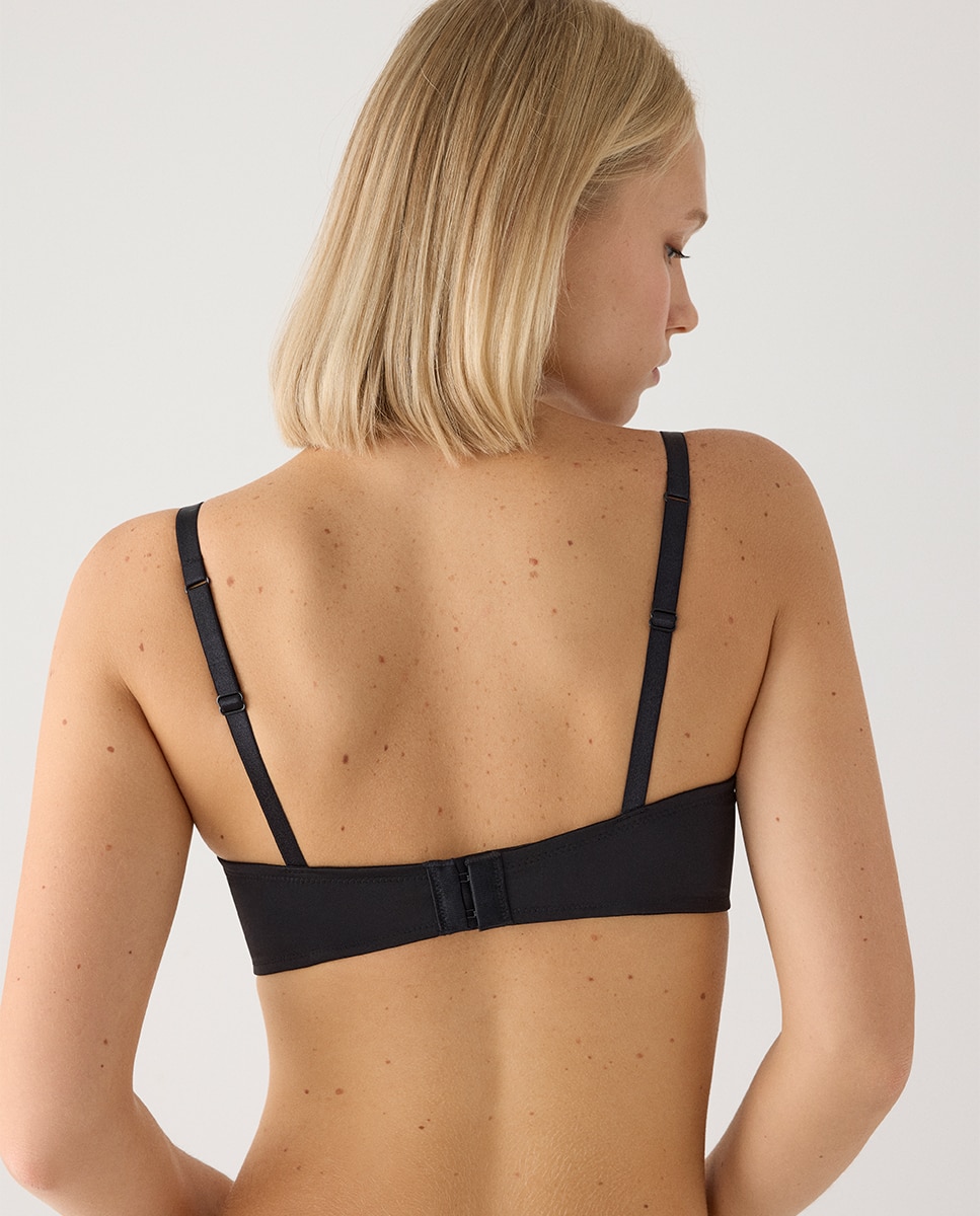 Sujetador balconette | paula echevarria limited edition - Ysabel Mora - Negro Negro-2