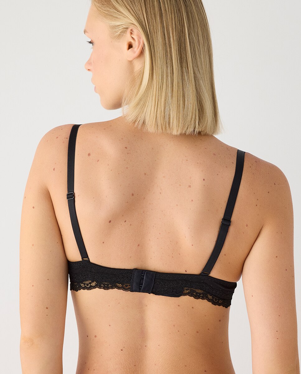 Sujetador push-up contorno plumeti - Ysabel Mora - Negro Negro-2