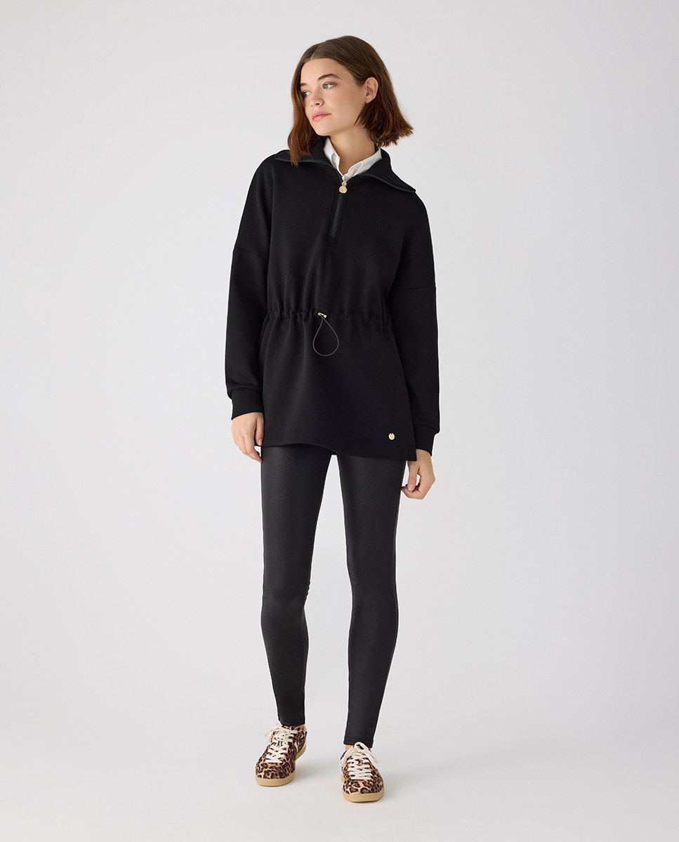 Leggings térmicos efecto piel - Ysabel Mora - Negro Negro-1