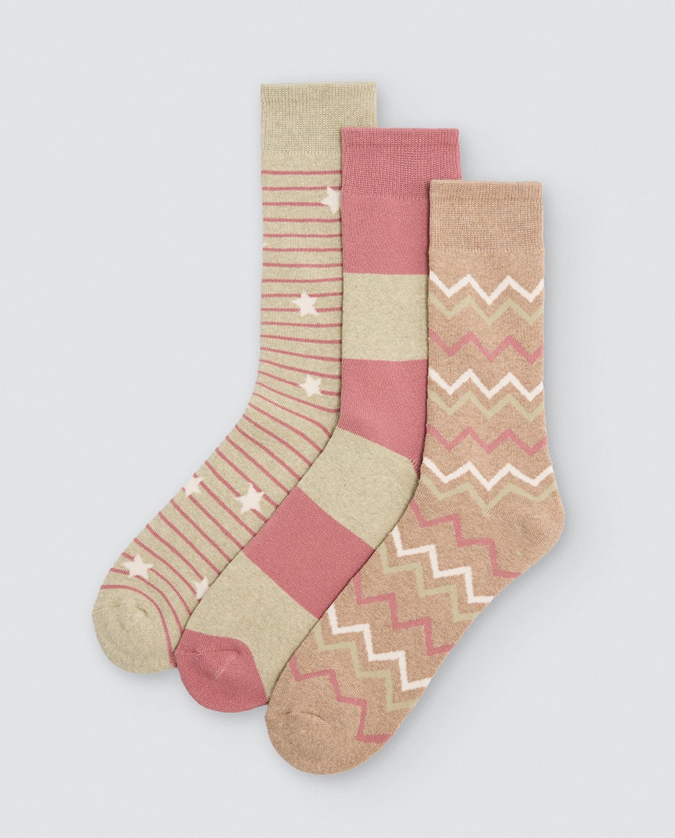 Calcetín mujer térmico - Ysabel Mora - Multicolor Multicolor-1